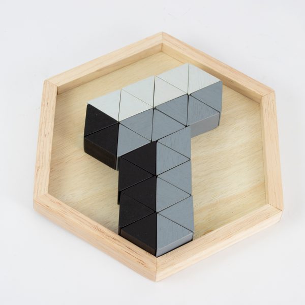 3D-Like Wooden Puzzle 3