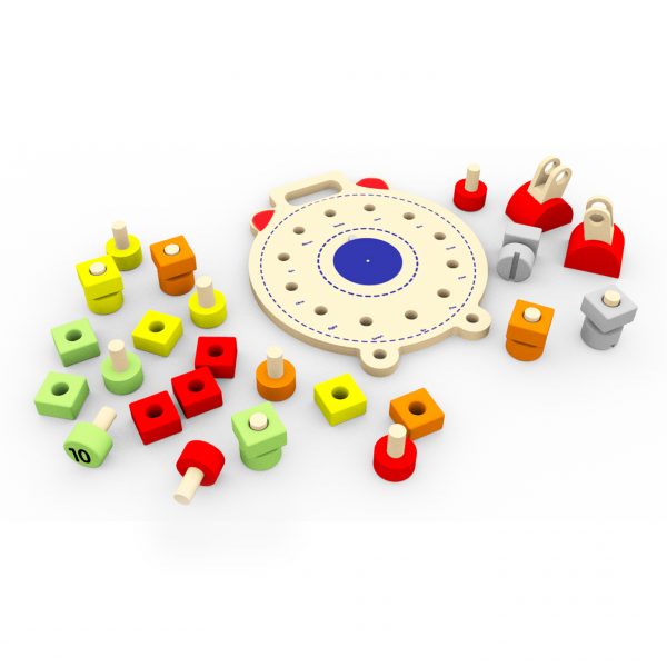 Construction Clock 3