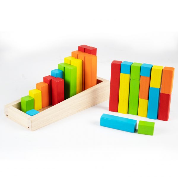 Smallest To Largest Wooden Blocks 4