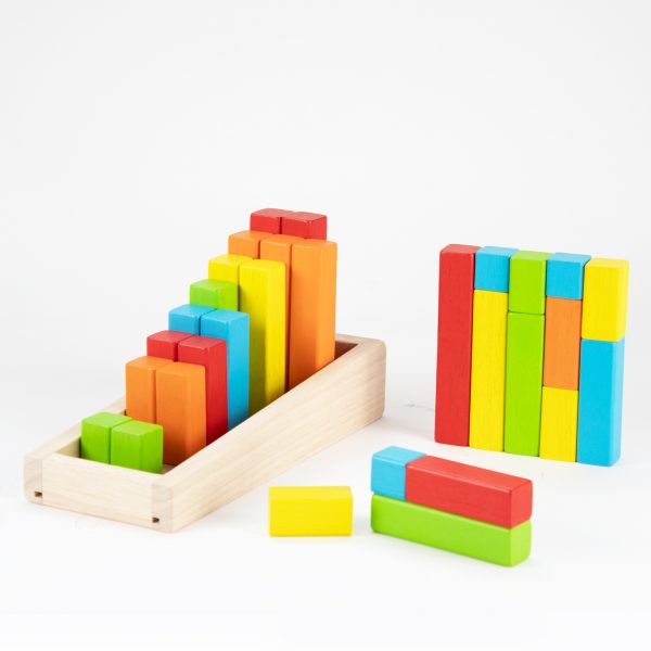 Smallest To Largest Wooden Blocks 5