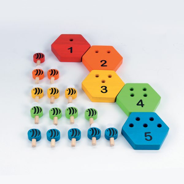 Match & Count Beehive 4