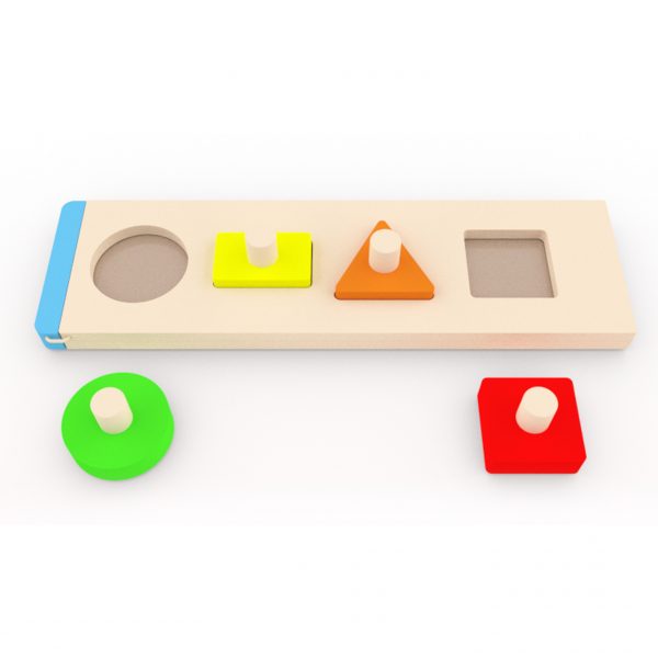 Geo Shape Peekaboo Puzzle 1