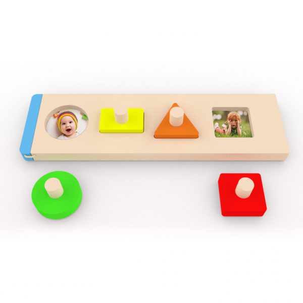 Geo Shape Peekaboo Puzzle 2