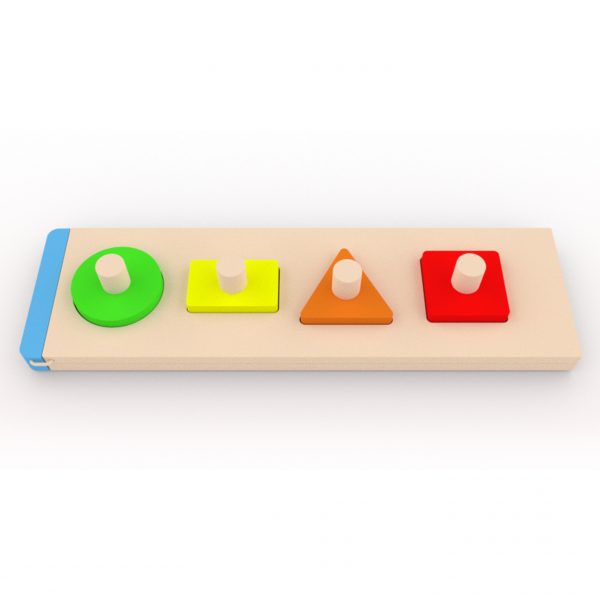 Geo Shape Peekaboo Puzzle 3