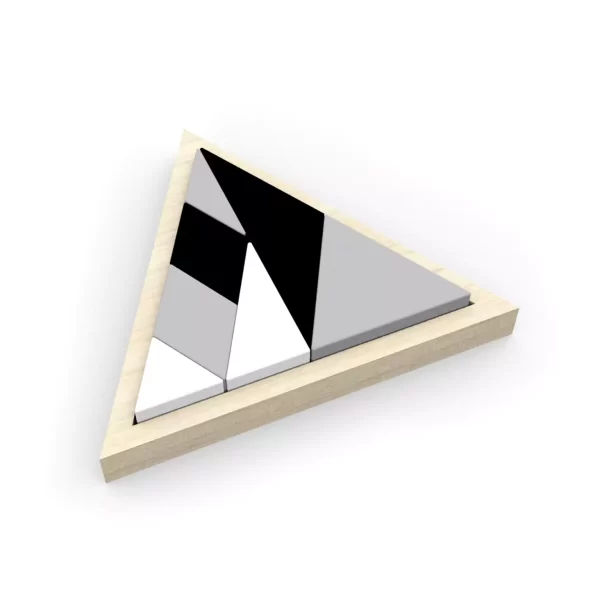 3 Shades Triangle Puzzle 1